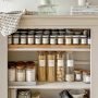 Simple Spice Cabinet Organization