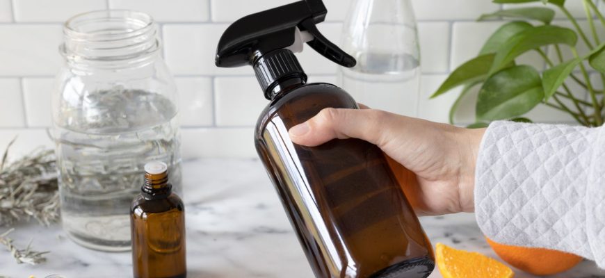 DIY Disinfecting Spray Cleaner