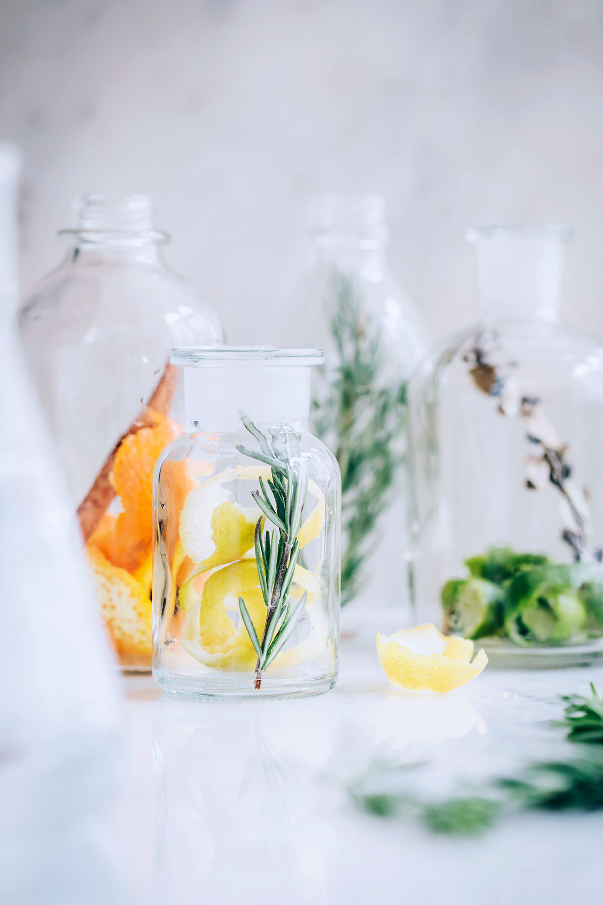 Infused Vinegar for Cleaning