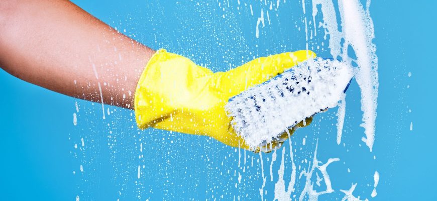 DIY Soft Scrub To Clean