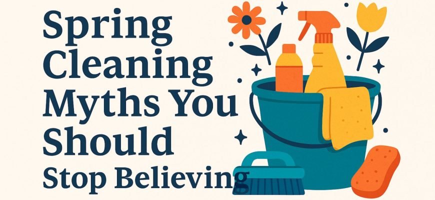 Spring Cleaning Myths You Should Stop Believing