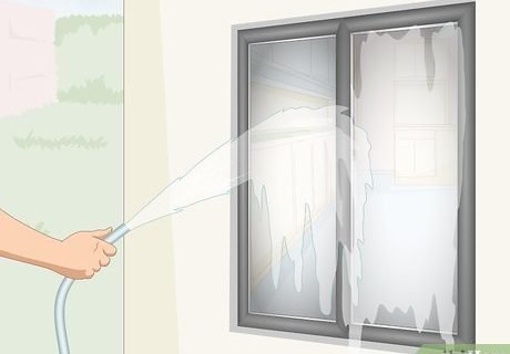 How to Wash Outside Windows