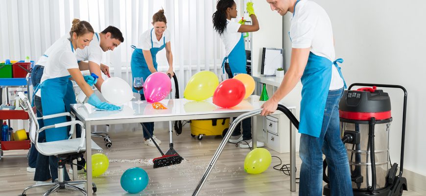 How To Clean After Festivities