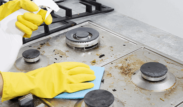 How to Clean a Gas Stove the Right Way ⋆ Dependable Appliance Repair