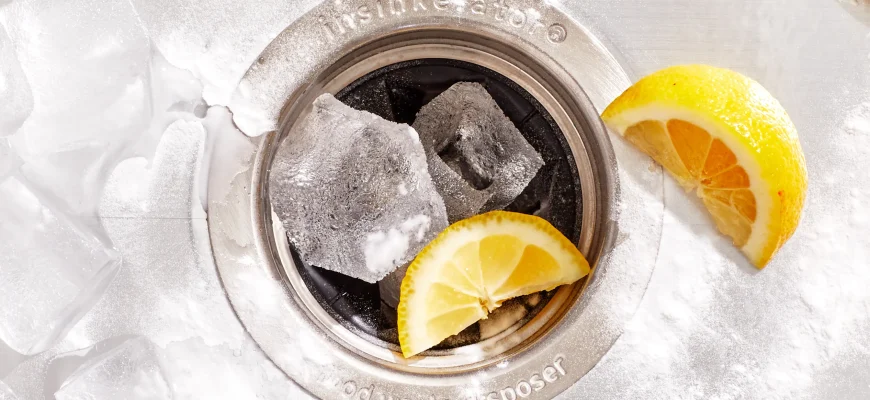 DIY Lemon Garbage Disposal Cleaner