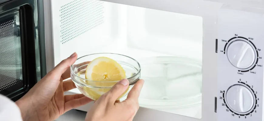 How To Deep Clean a Microwave