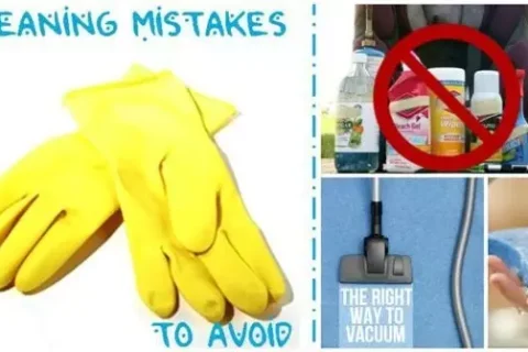 5 Common Cleaning Mistakes and How to Fix Them